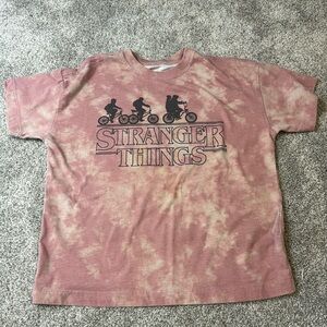 Stranger Things Tie Dye Crop Top